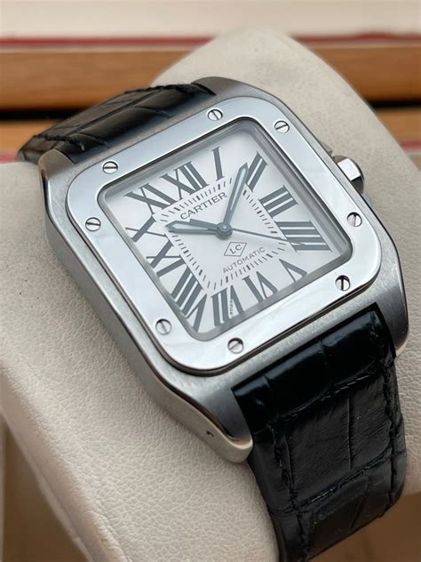 cartier santos 100 midsize price|cartier santos 100 good investment.